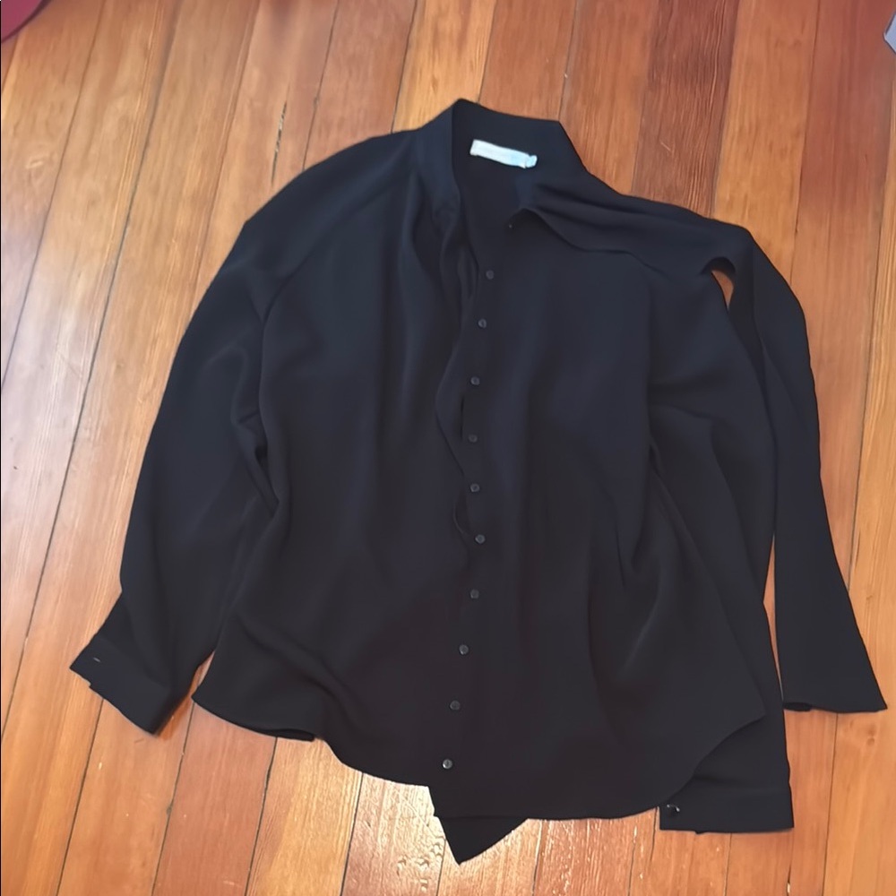 Anne Fontaine Black Blouse